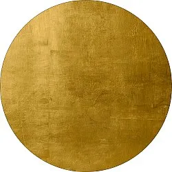 Rond vloerkleed - Artena (oker)