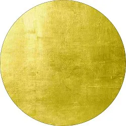 Rond vloerkleed - Artena (geel)
