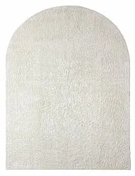 Hoogpolig vloerkleed - Sion Natural Cotton Shaggy (offwhite)