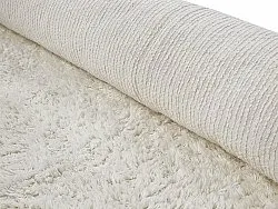 Hoogpolig vloerkleed - Sion Natural Cotton Shaggy (offwhite)