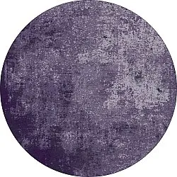 Rond vloerkleed - Lynton (paars)