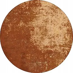 Rond vloerkleed - Lynton (terracotta)