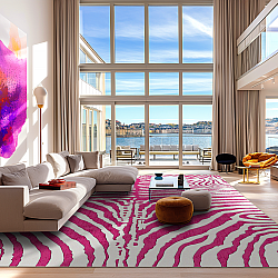 Wilton - Zebra (roze)