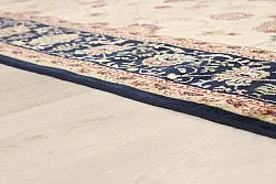 Wilton - Angelica (beige/marineblauw)