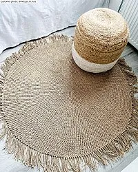 Ronde vloerkleden - Medina (jute)
