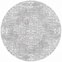 Rond vloerkleed - Milazzo (grijs)