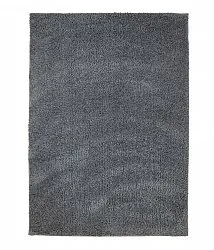 Soft Shine hoogpolig vloerkleed Donkergrijs tapijt rond 60x120 cm 80x 150 cm 140x200 cm 160x230 cm 200x300 cm