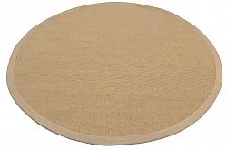 Ronde vloerkleden (sisal) - Agave (beige/ivoor)