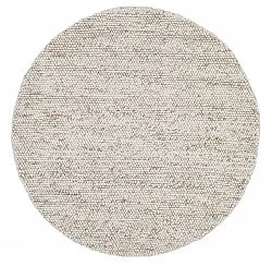 Ronde vloerkleden - Avafors Wool Bubble (natural)
