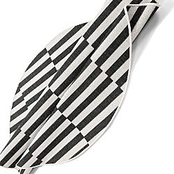 Rond vloerkleed - Indoor/Outdoor Otto (zwart)