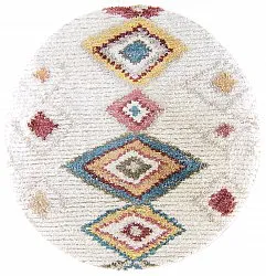 Ronde vloerkleden - Macchia (beige/multi)