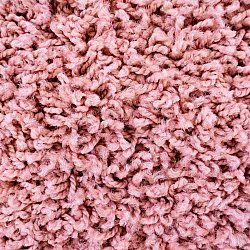 Hoogpolig vloerkleed - Pastel (roze)