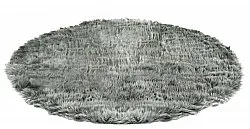 Ronde vloerkleden - Pomaire (grijs/groen)