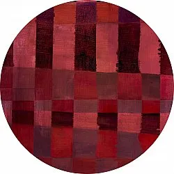 Rond vloerkleed - Samadet (rood)