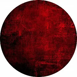Rond vloerkleed - Frome (rood)