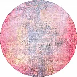 Rond vloerkleed - Perugia (roze)