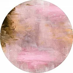 Rond vloerkleed - Bonn (roze)