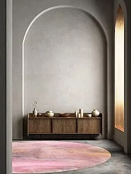 Rond vloerkleed - Bonn (roze)