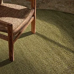 Rond vloerkleed - Hamilton (mosgroen)