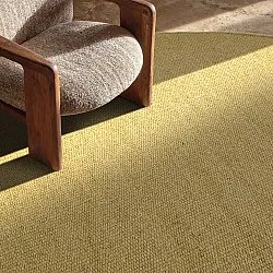 Rond vloerkleed - Hamilton (mustard)