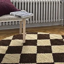 Ronde vloerkleden - Albi (bruin/beige)