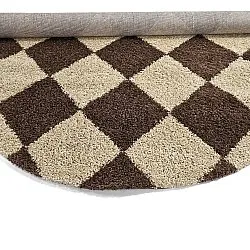 Ronde vloerkleden - Albi (bruin/beige)