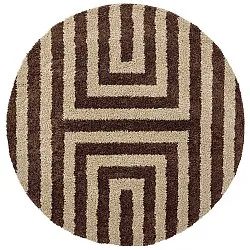 Ronde vloerkleden - Imilchil (beige/bruin)