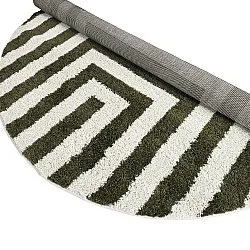 Ronde vloerkleden - Imilchil (wit/groen)