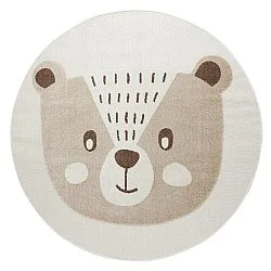 Rond kindertapijt - Kind Bear (room)