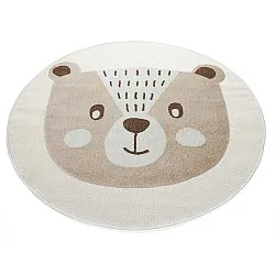 Rond kindertapijt - Kind Bear (room)