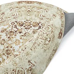 Rond vloerkleed - Denizli (beige)