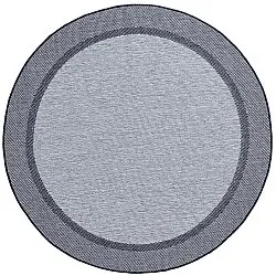 Rond vloerkleed - Indoor/Outdoor Alta (antraciet)
