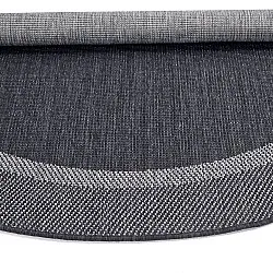 Rond vloerkleed - Indoor/Outdoor Alta (antraciet)