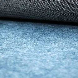 Rond vloerkleed - Lynton (blauw)