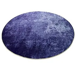 Rond vloerkleed - Lynton (paars)