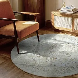 Rond vloerkleed - Mateur (beige)
