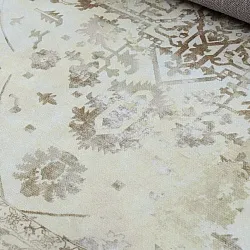 Rond vloerkleed - Mateur (beige)