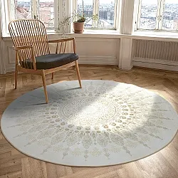 Rond vloerkleed - Sandrigo (beige)