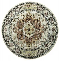 Rond vloerkleed - Siliana (beige)