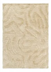 Hoogpolig vloerkleed - Akaba (crème/beige)