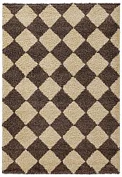 Hoogpolig vloerkleed - Albi (bruin/beige)