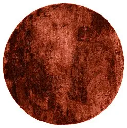 Ronde vloerkleden - Aranga Super Soft Fur (rood)