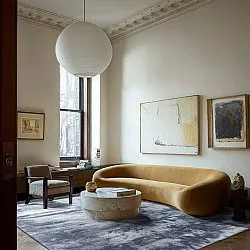 Hoogpolig vloerkleed - Aranga Super Soft Fur (staalblauw)