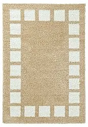 Hoogpolig vloerkleed - Asilah (beige/wit)