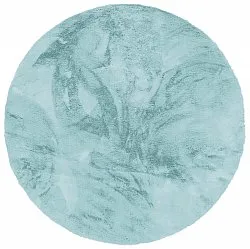 Ronde vloerkleden - Cloud Super Soft (lichtblauw)