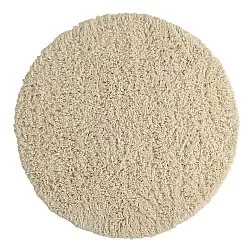 Rond vloerkleed - Fassale Hand Woven Wool Shaggy (room)