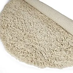 Rond vloerkleed - Fassale Hand Woven Wool Shaggy (room)