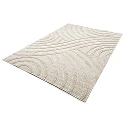 Hoogpolig vloerkleed - Iwaki (gebroken wit)