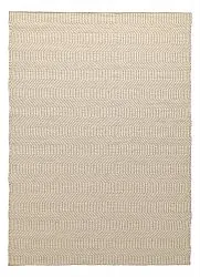 Wollen-vloerkleed - Larkana (beige/wit)