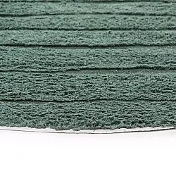 Rond vloerkleed - Rani Natural Cotton Shaggy (groente)